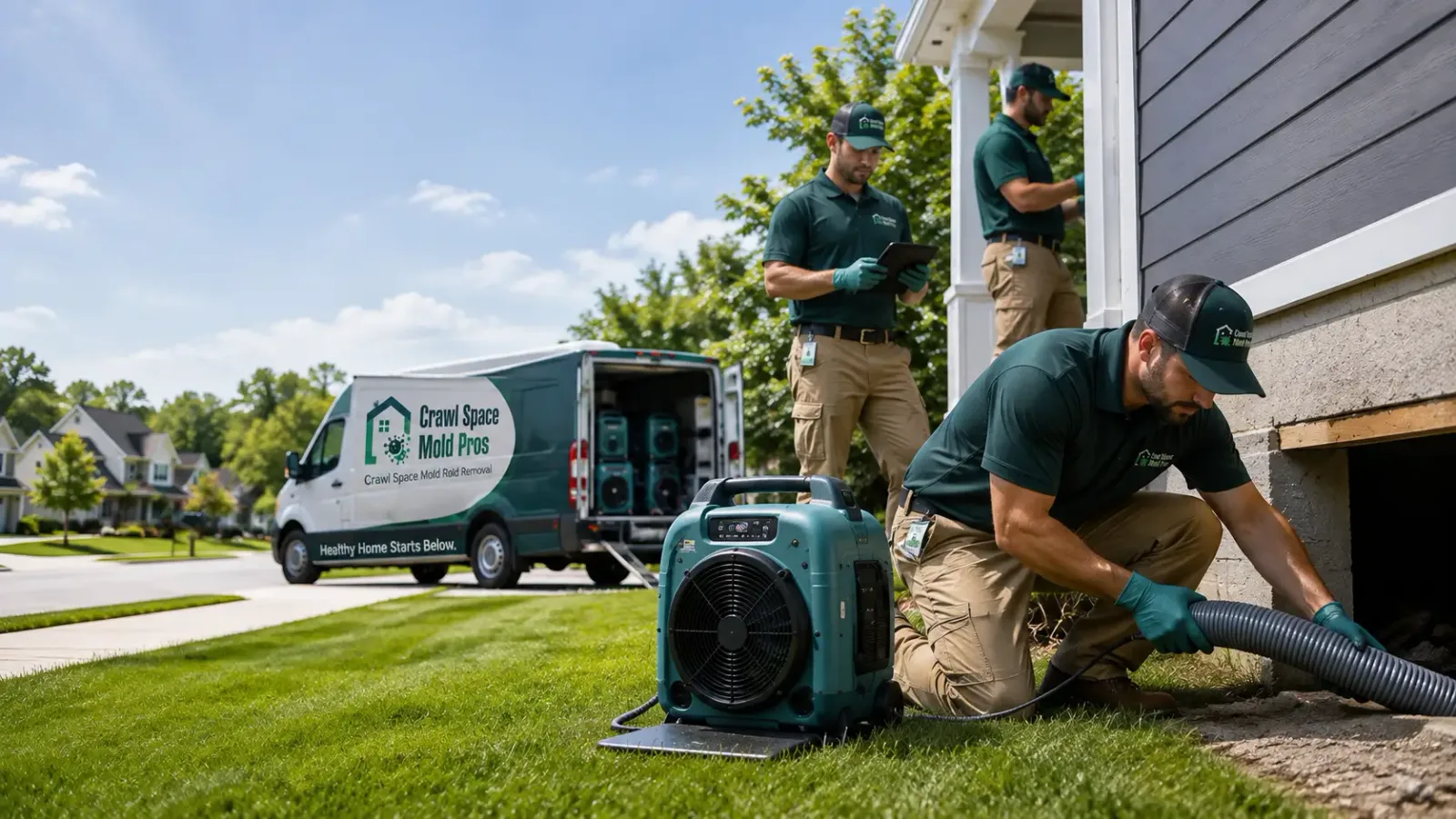 Crawl Space Mold Removal in Caret, VA